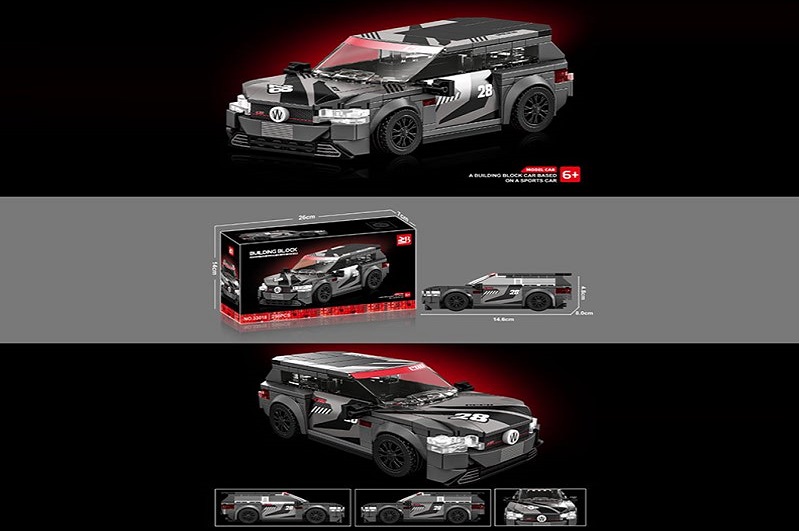 Конструктор. арт. 33018 (60шт/2)   короб. 26*14*7см