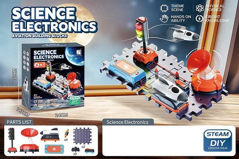 Електронний конструктор SD 602 (36/2) підсвічування, запускач, в коробці