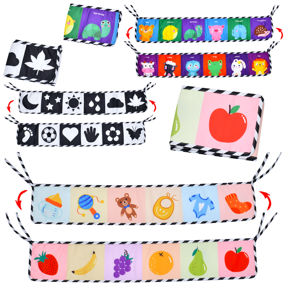 Підвіска QBX108A-1-2-3 (75шт) на ліжко, 80-14см, двостороння, зав'язки, 3 види, у пакеті, 22-16-1см