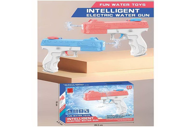 Водяний пістолет арт. 7210 (64шт)  електричний на аккум.батарейці,18*26,5 см у кор.