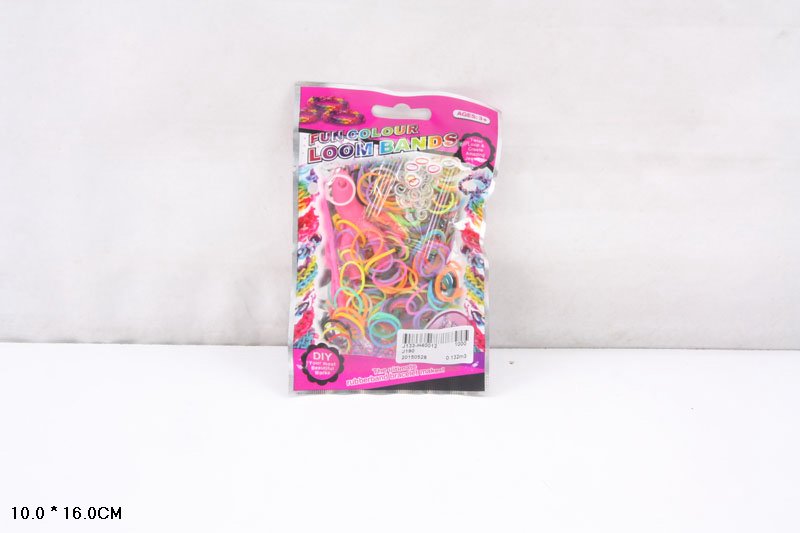 Резиночки для плетіння арт. J190 (1000шт/2) пакет 10*16см