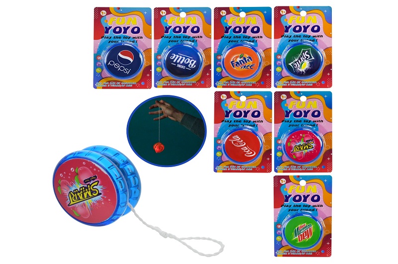 Гра Йо-йо" арт. 211-7 (480шт/2) мікс 7 видів, світло, планшет 9*3*14см"