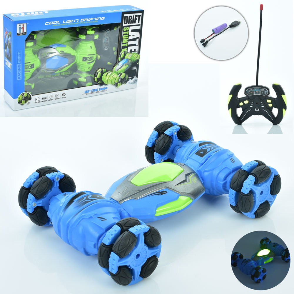 Машинка MK732A (12шт) р/к, акум, 19,5см, світло, USBзарядне, 2 кольори, в кор-ці, 30,5-18,5-6см