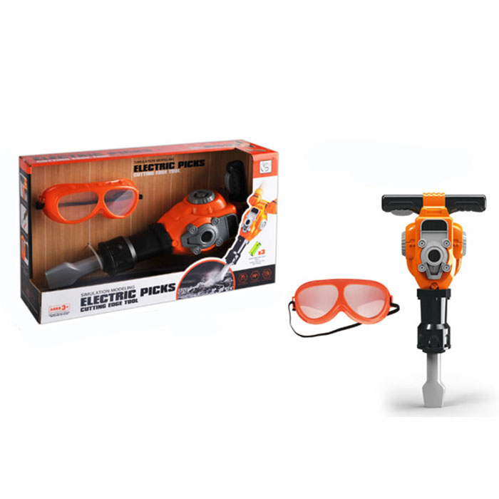 Набір інструментів HB3299-23 (24шт) відбійний молоток, 36см, рухлива деталь, маска, на бат-ці, в кор