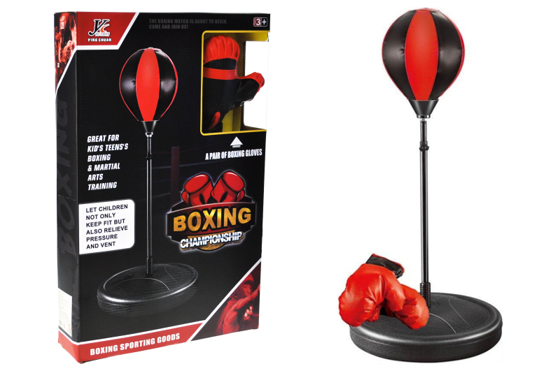 Боксерський набір YC856L1 зі стійкою, в коробці р.56x9,8x35 см YG Toys