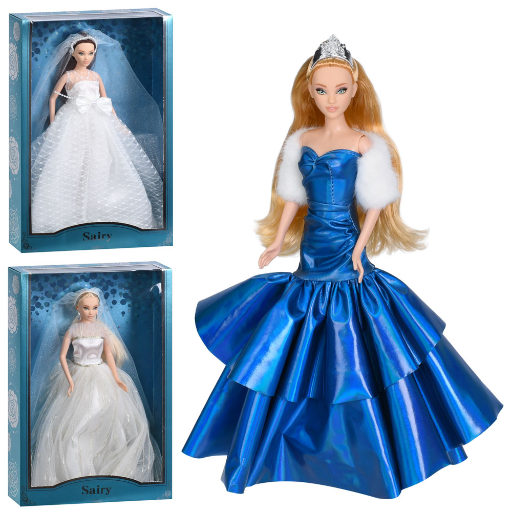 Лялька 8837-38-39 (12шт) 29см, 3 види (2 види наречена), в кор-ці, 21-33-6см