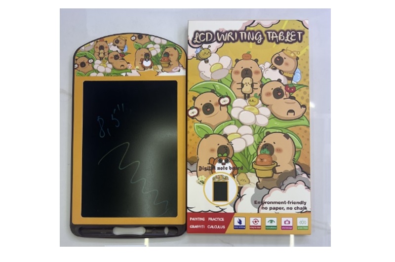 Планшет для малювання LCD арт. C9703 (100шт) Капібара 8,5'' екран у кор. 26,5*15 см