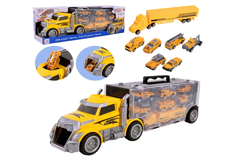 Трейлер арт. LH638 (16шт/2) машинки,у короб.51*18*11,5см