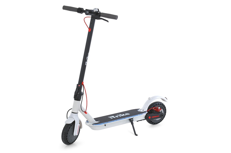 Електросамокат MES 1032-2 (1шт) мот350W,бат36V10AH,8,5д.АП БК шини,світ.дека,кермо,білий