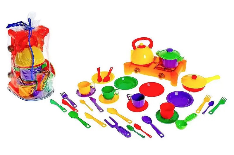 Набір посуду 34пр. Юн 1047 36В2