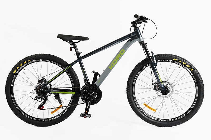 Велоcипед Спортивний Corso «Kord» 26 дюймів KD-80420 (1) рама алюмінієва 15’’, обладнання Shimano 2"