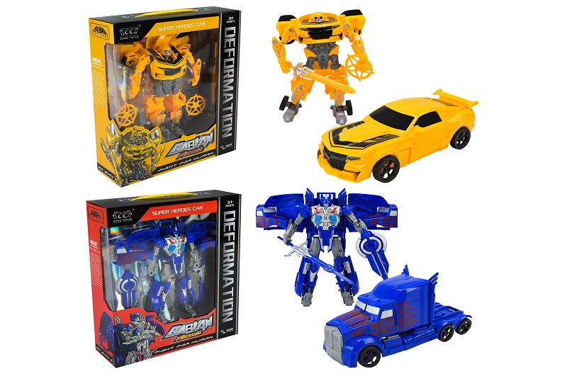 Трансформер арт. 8228-R38 (60шт) 2 види,короб. 25*8*29см