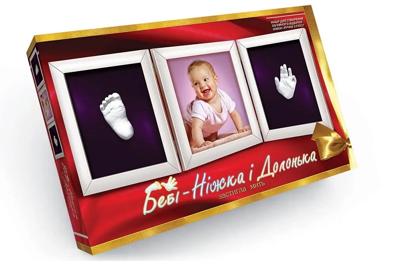 Набір для творчості Бебi-Нiжка i Долонька" укр (5)  БНЛ-01U"