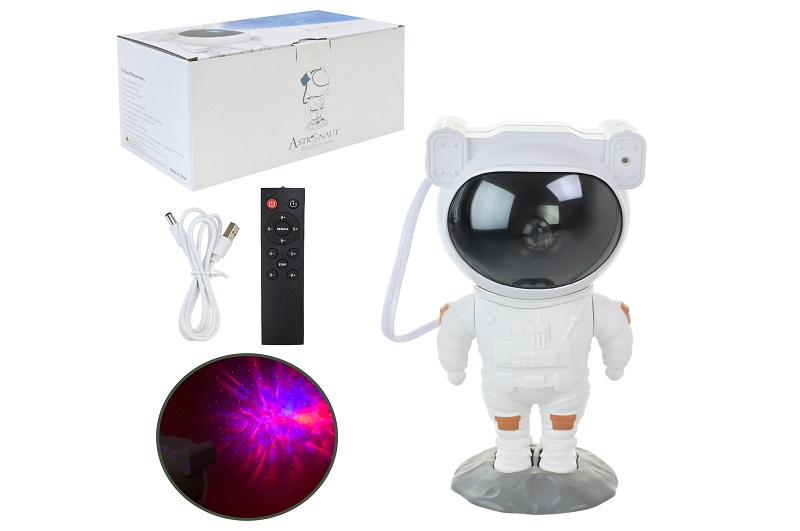 Нічник-проектор арт. YHY-04 (24шт) зоряне небо, з пультом та зарядкой, короб. 12,3*11,5*24см