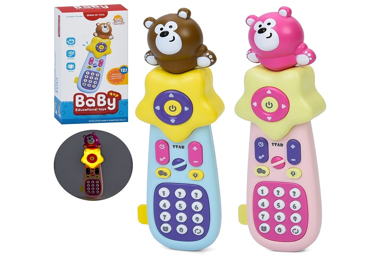 Пульт JY1001 (30шт) 22см, навчальний, музика, звук(англ), звуки тварин, цифри, світло, рег.гучності,