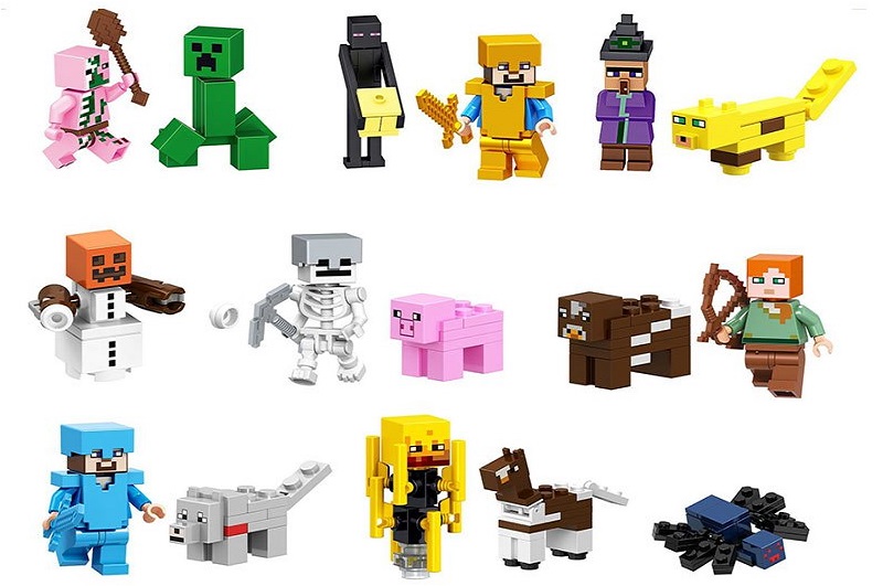 Набір фігурок  арт. XL03 (80шт) пакет 23*17*3,5см