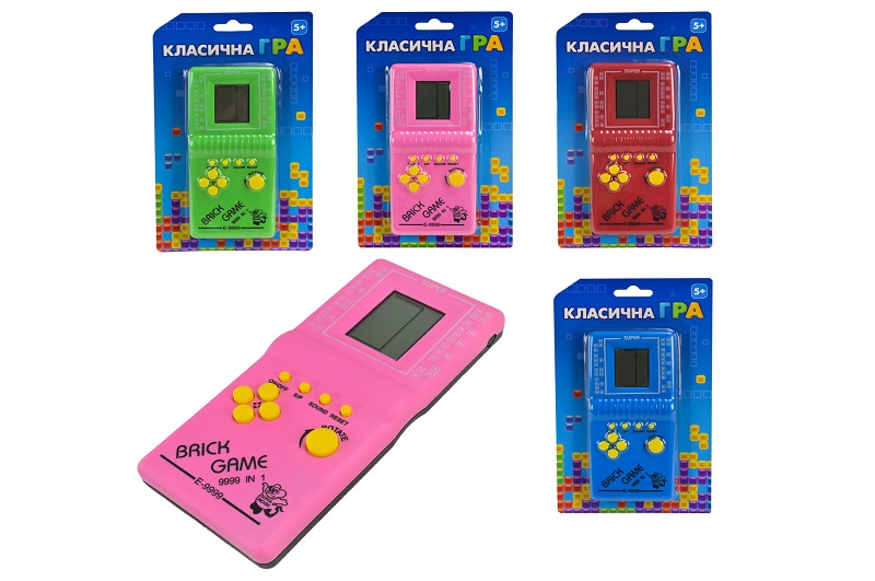 Електронна гра арт.725-60 (168шт/2)4 кольори мікс,р-р 6,5х2х14,5 см,  планшет 19*10см