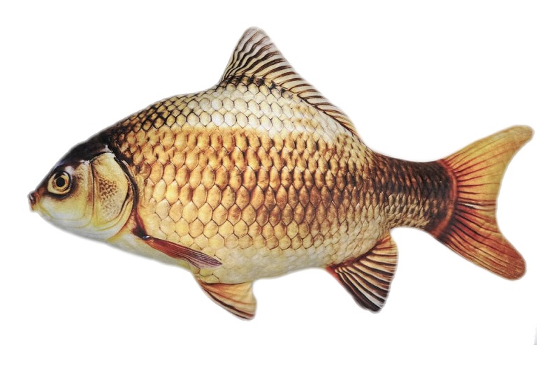 Іграшка м’яконабивна «КАРАСЬ ЗОЛОТИЙ 50см  K-G-50