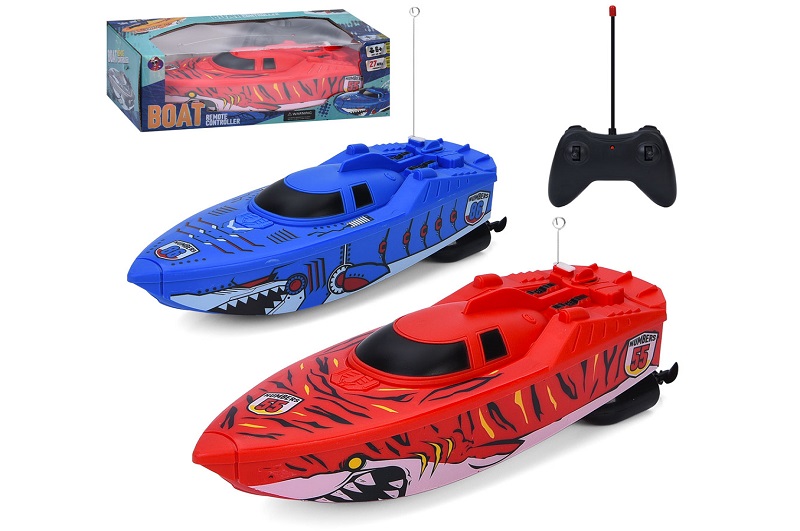 Катер 0036-8 (24шт) р/к, 26см, 2 види, на бат-ці, в кор-ці, 26-9,5-12см