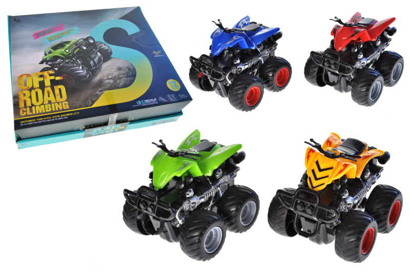 Квадроцикл інерційний, в блоці 12шт JS20 УПАК12шт р.40,7*34*10см