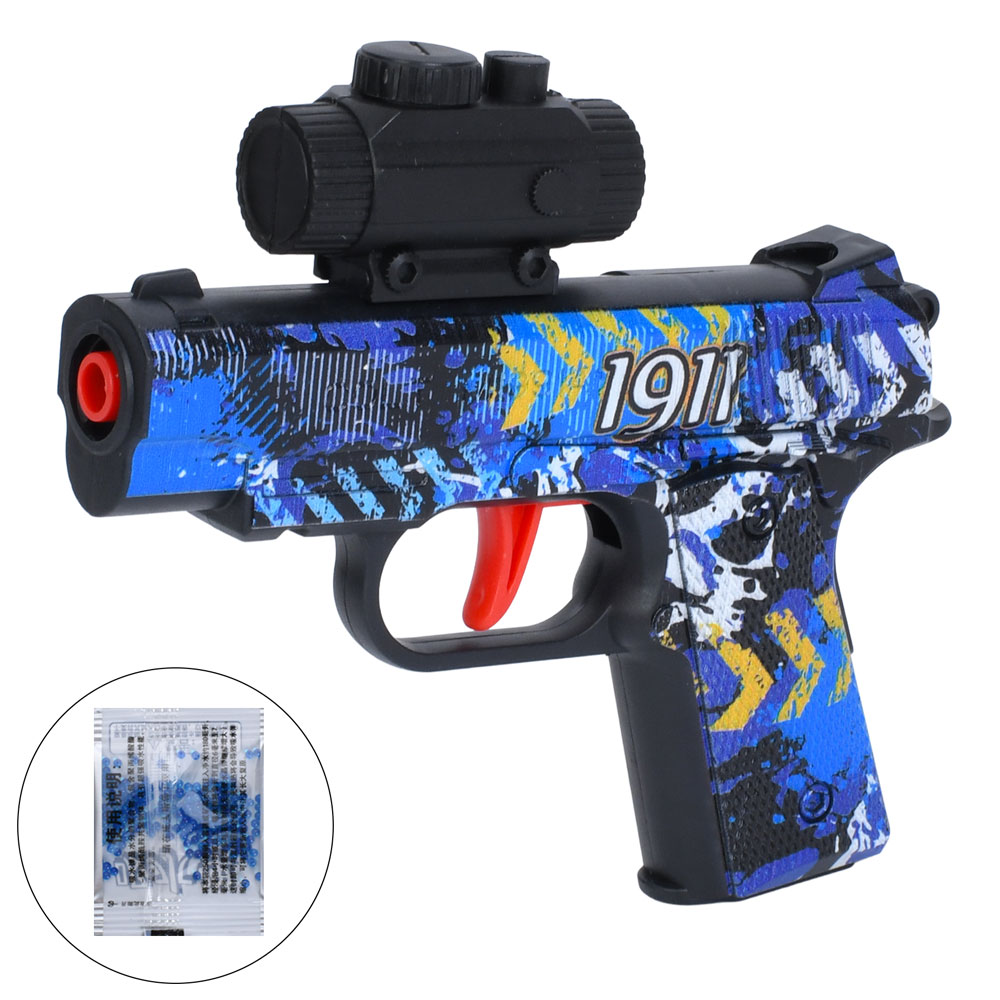 Пістолет 2928516 (96шт) 13см, водяні кулі, у пакеті, 14-20-2,5см