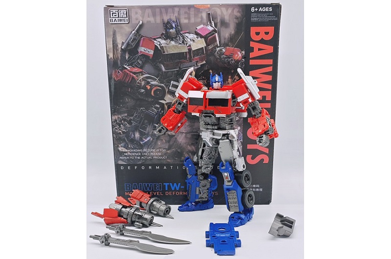 Трансформер TW-1030B (12шт) TF, робот17см+трейлер, зброя, в кор-ці, 19-25,5-7см