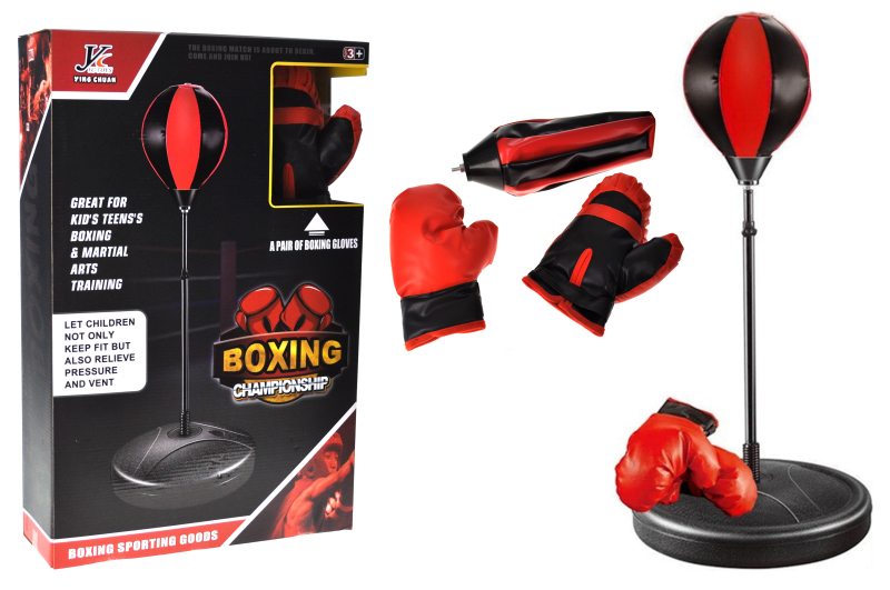 Боксерський набір YC856G1 зі стійкою, в коробці р.61x12,8x40 см YG Toys