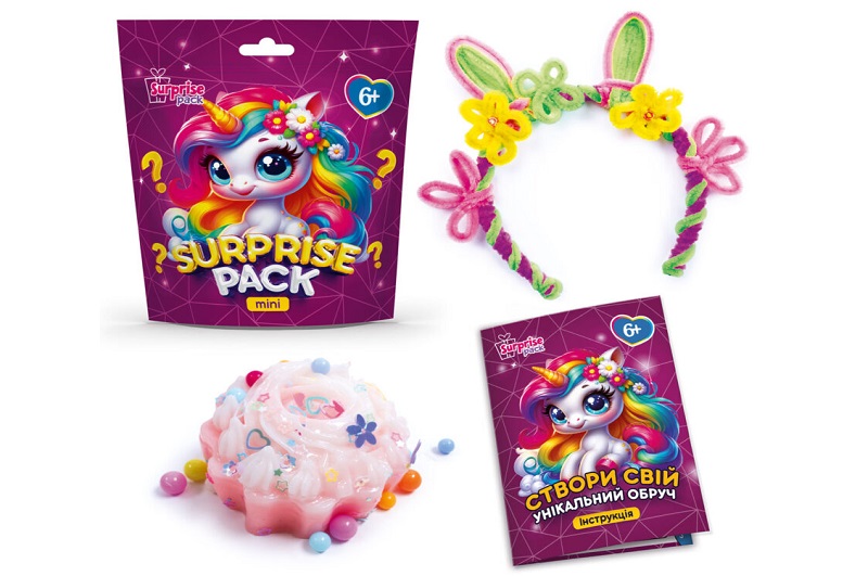 Набір для творчості Vladi Toys із сюрпризами Surprise Pack Mini 6" VT8040-06"