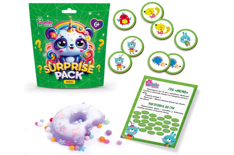 Набір для творчості Vladi Toys із сюрпризами Surprise Pack Mini 4" VT8040-04"