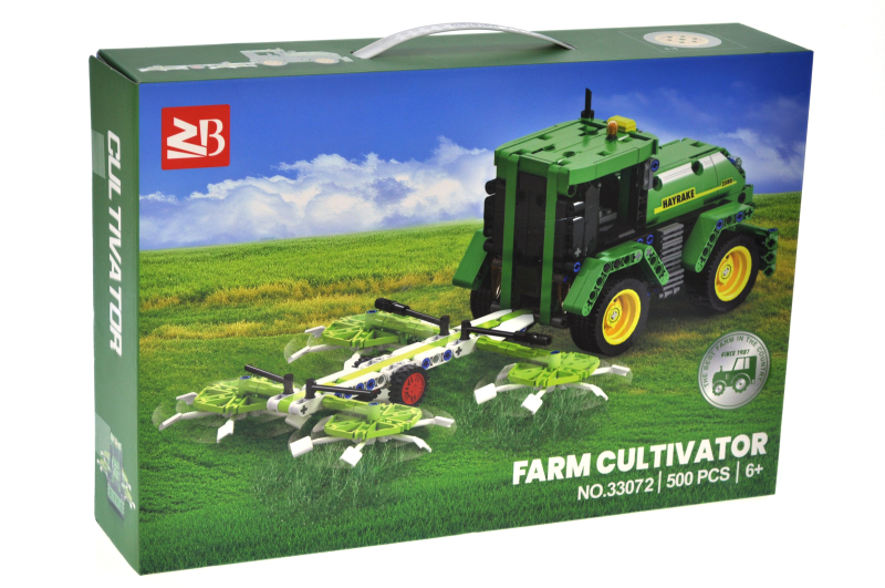 Конструктор 33072 Комбайн" 500 дет. р.38x26x8 см"
