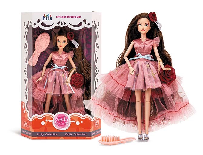 Лялька арт. KH23/005 (24шт)   Emily Romantic короб. 23*34.5*6.2 см