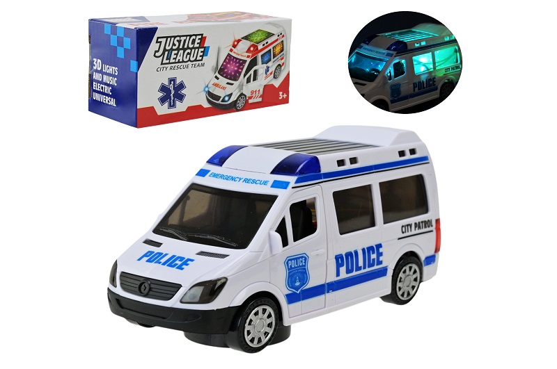 Іграшка машина батар арт. 89-602A  світ.,звук,  у коробцi 14*7*6см