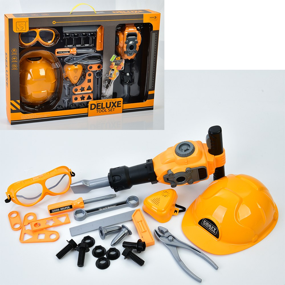 Набір інструментів HB3299-21 (12шт) відбійний молоток-рухлива деталь,плоскогубці, викрутка, болти, 2