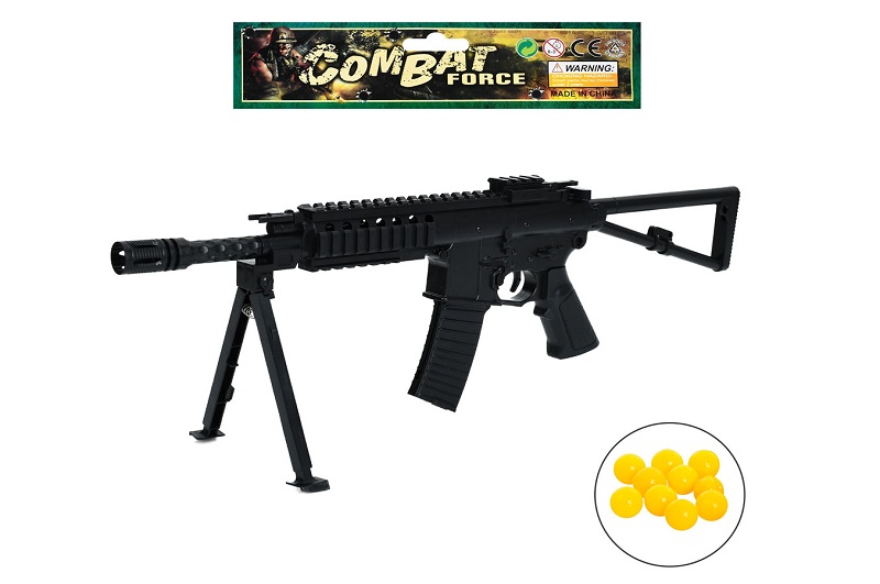 Автомат P3055A (48шт) 57см, пластикові кулі, у пакеті, 19-55-4см