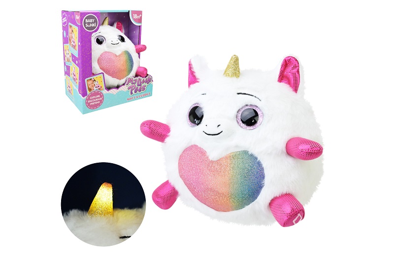 Іграшка м'яка інтерактивна арт. 1929-2 у кор. 22,5*14*25см