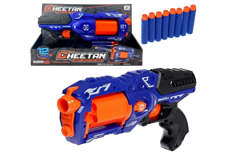 Бластер 7224 з м'як.патронами в коробці