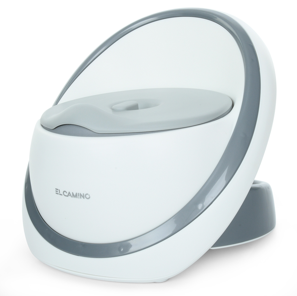 Горщик дитячий ME 1143 EGG POTTY Gray (1шт) з м'якою накладкою, 34,2*32,9*29,45, сірий