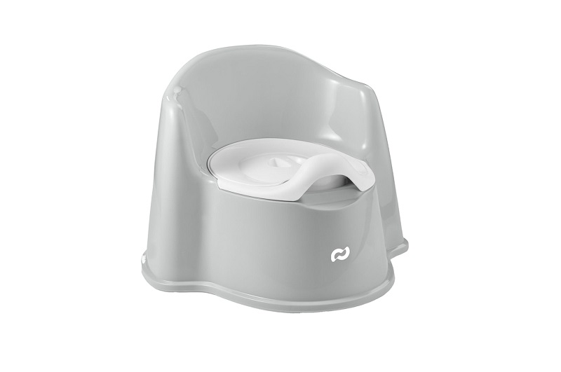 Горщик CARRELLO Tovi CRL-17105 Cloud Grey зі спинкою /12/