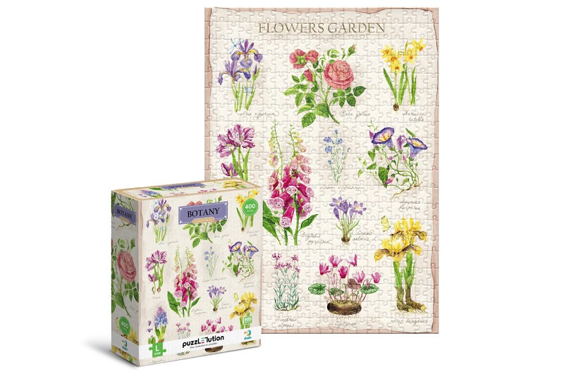 Пазл Easy-L «Ботаніка. Квітковий сад»  До300614