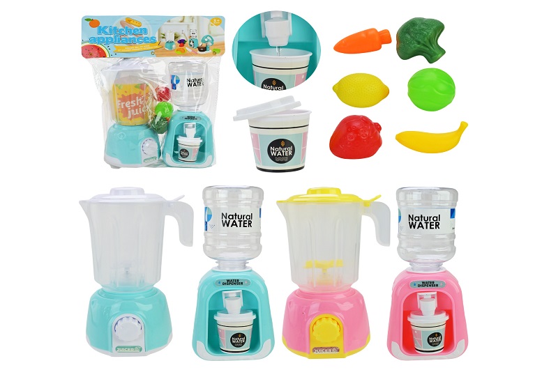 Побутова техніка арт. 1018-173   кулер, блендер, продукти пакет 28*28*7см