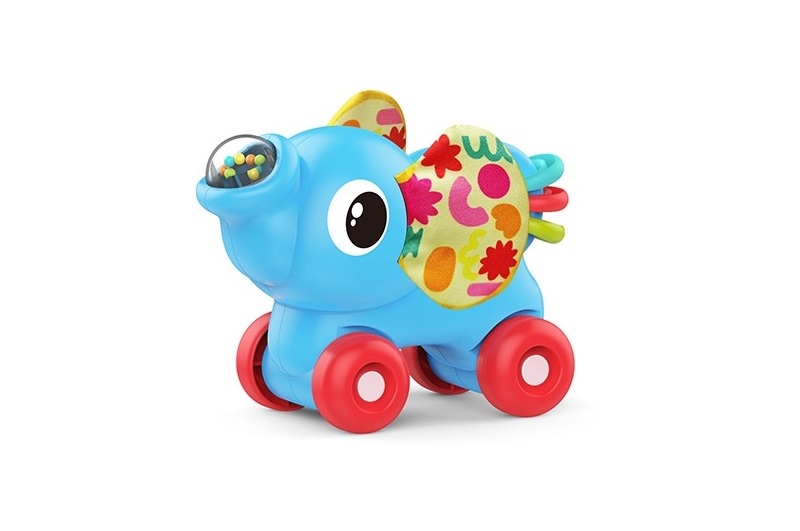 Слоненя HE8093 на колесиках,кор.15,5*8,2*11,5 /72/