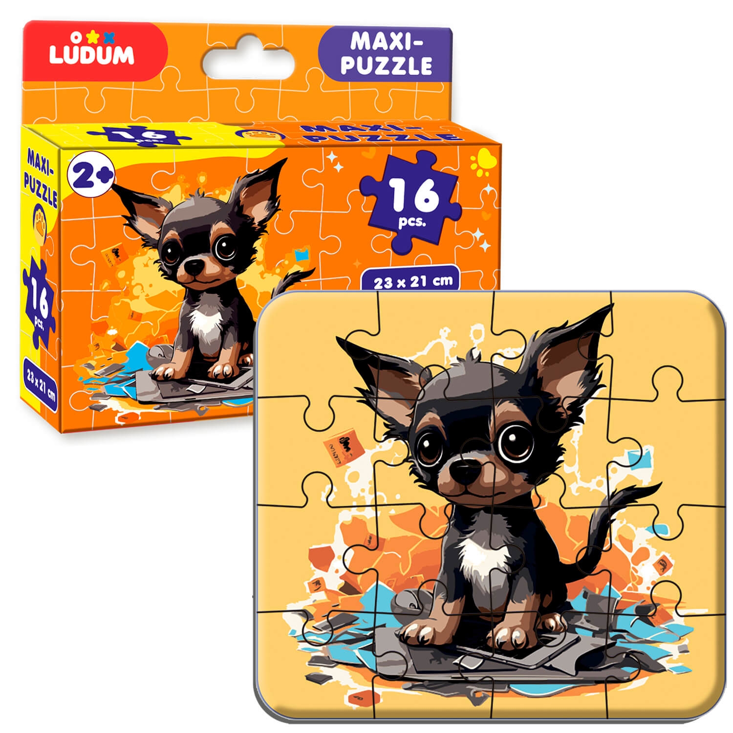 Гра настільна Пазл Максі-пазл Собачка ME5032-05