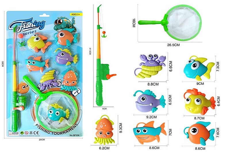 Рибалка QF558B 7шт.на листі 50*28 /96/