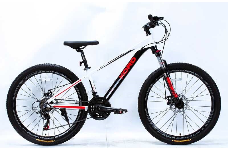 Велоcипед Спортивний Corso «Kord» 26 дюймів KD-26619 (1) рама алюмінієва 13’’, обладнання Shimano 2"