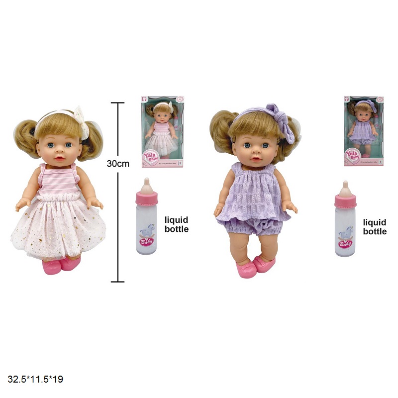 Лялька 30см YL2430G-C/F з аксес.2в.кор.32,5*11,5*19 /24/