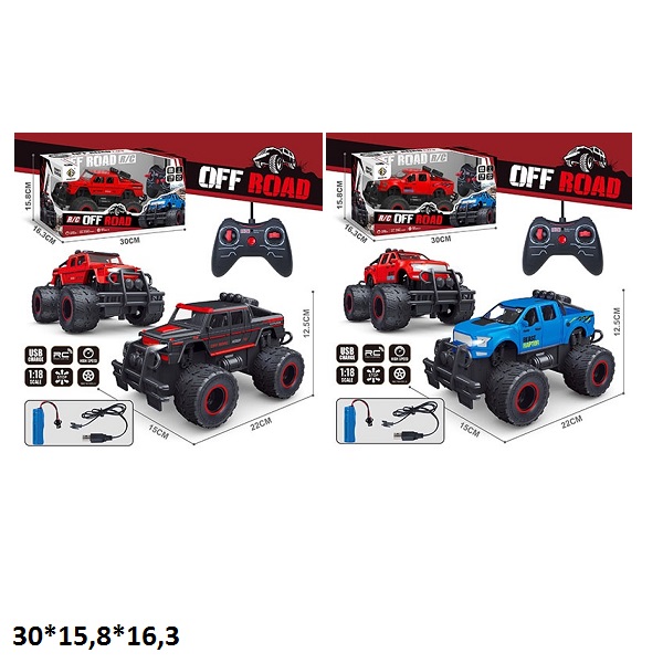 Джип-всюдихід 565-AP1/565-AP2 акум.USB.світ.2в.2кол.кор.30*15,8*16,3 /24/