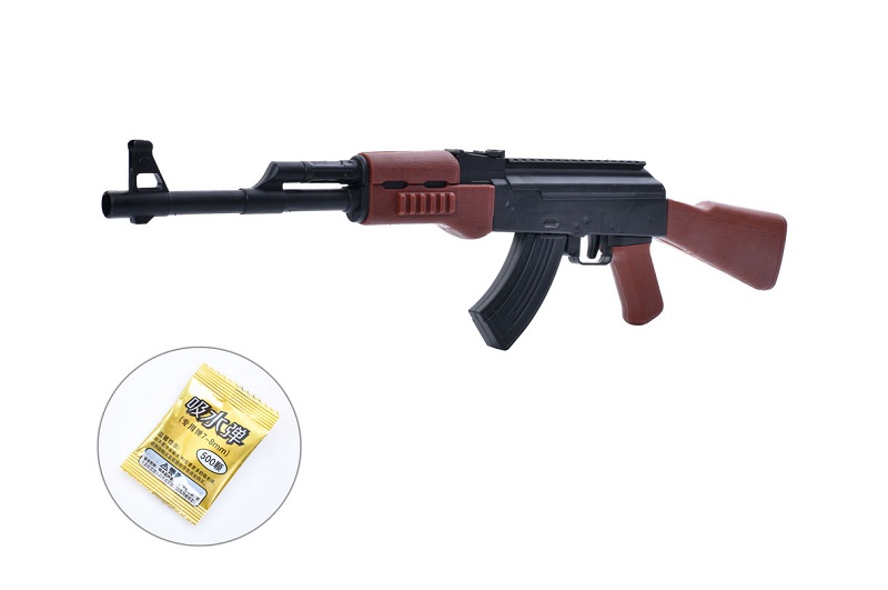 Автомат MH204 (72шт) 56см, водяні кулі, у пакеті, 21-63-5см