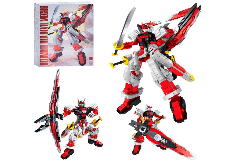 Конструктор BB802 (6шт) робот, 42-34см, 2000дет, в кор-ці, 38-47-9,5см