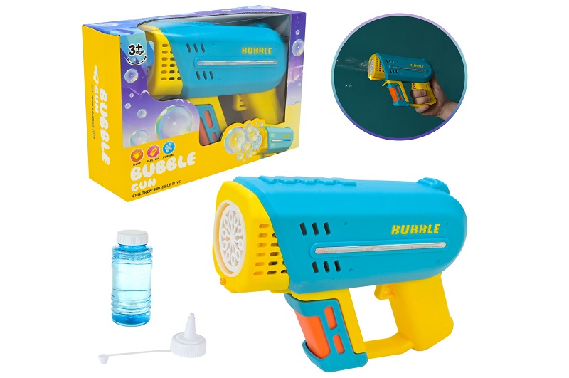 Мильні бульбашки арт. 2236 (72шт)  пістолет батар. 21,5*15,5 см короб.