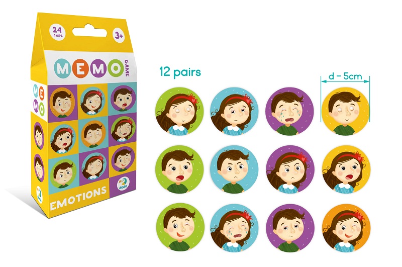 301240 Гра Мемо «Емоції»